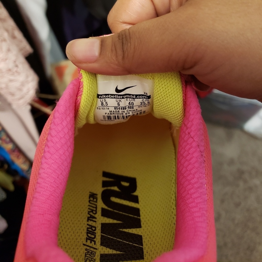 Nike running shoes